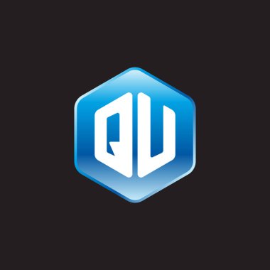 ilk beyaz harflerle qu siyah zemin üzerine mavi üye