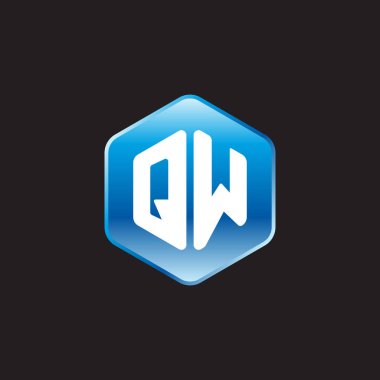 ilk beyaz harflerle qw siyah zemin üzerine mavi üye