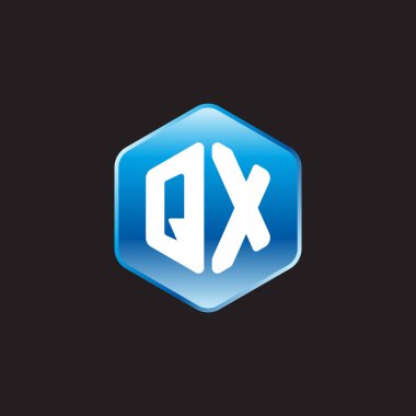 ilk beyaz harflerle qx siyah zemin üzerine mavi üye