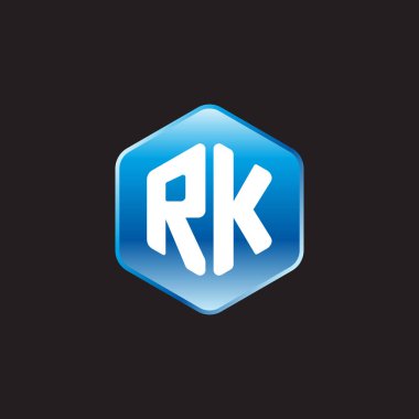 ilk beyaz harflerle rk siyah zemin üzerine mavi üye