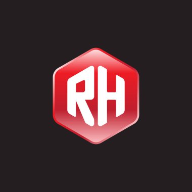 İlk harf, logo beyaz harfler 