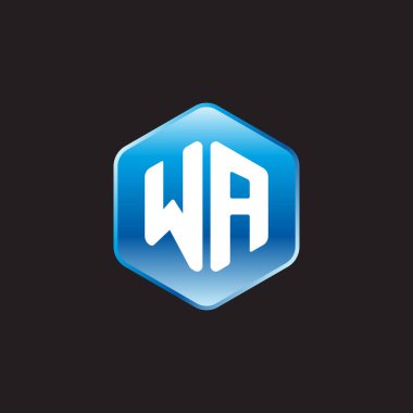 Siyah arkaplanda mavi işaretli ilk beyaz harfler