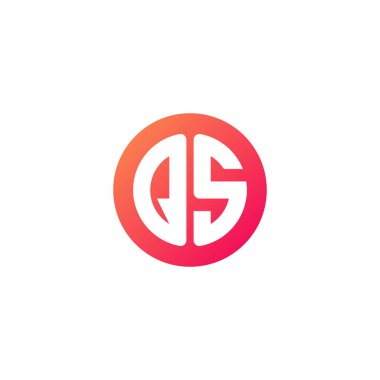 yuvarlak kırmızı degrade üye başlangıç harfi