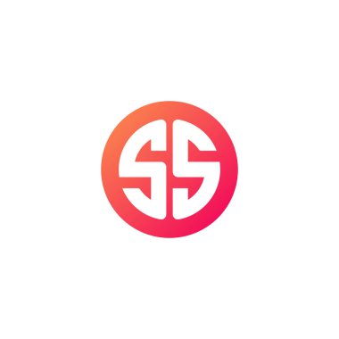 yuvarlak kırmızı degrade üye başlangıç harfi