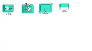 İş ve başlangıç satırı simgeler