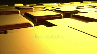 Altın küpleri arka planda 4k