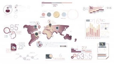 Kurumsal Infographic öğeleri