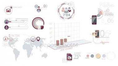 Kurumsal Infographic öğeleri