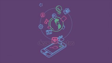 Dünyadaki bir akıllı telefon