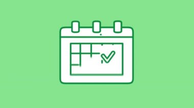 Alfa Kanalında takvim çizgisi simgesi