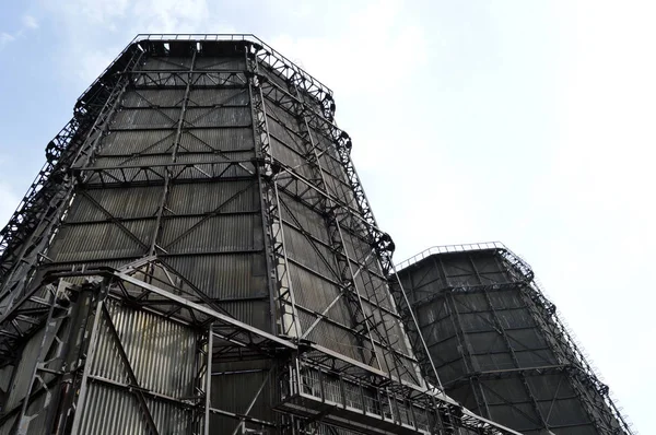 Steel Cooling tower — Stock Photo, Image