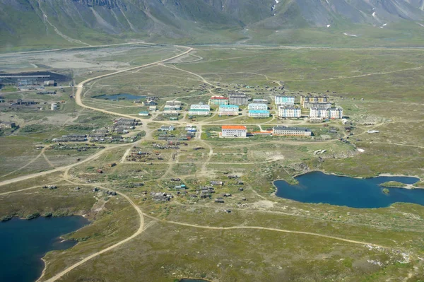 Ozerny Obec Obce Egvekinot Chukotce — Stock fotografie