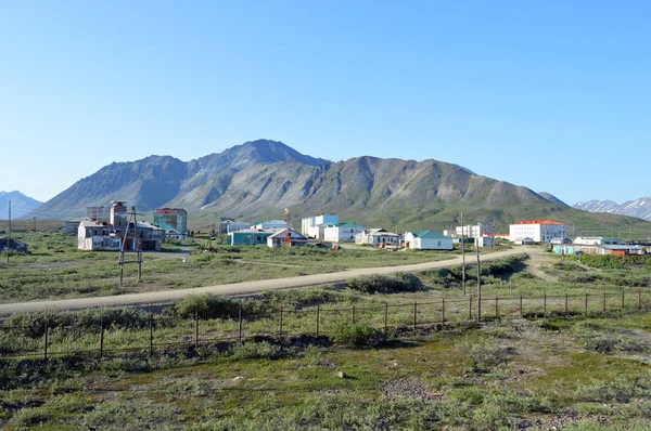 Chukotka Obec Ozerny Obce Egvekinot — Stock fotografie