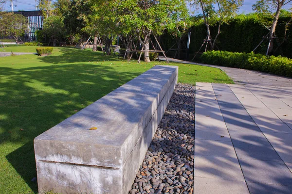 Tayland, yeşil bahçe taş tezgah