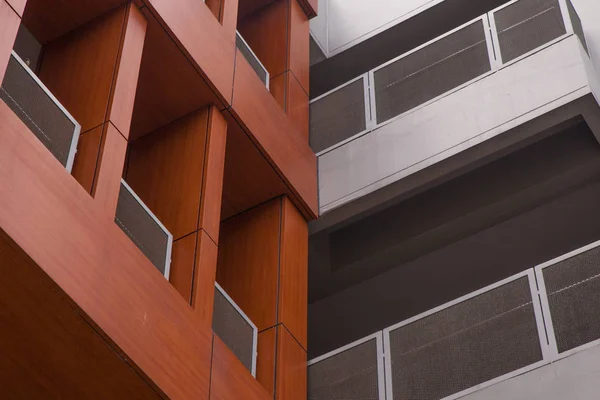 Balcon du bâtiment moderne à Thailand — Photo