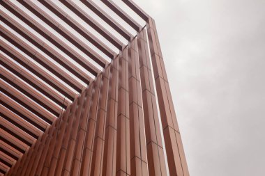 Tayland modern binasında duvarına çıta