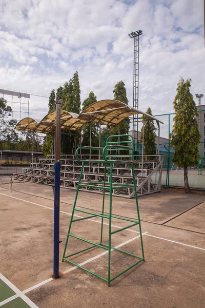 Silla de árbitro bola de ratán en Tailandia —  Fotos de Stock