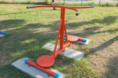 Tayland bir Park açık alan fitness makineleri