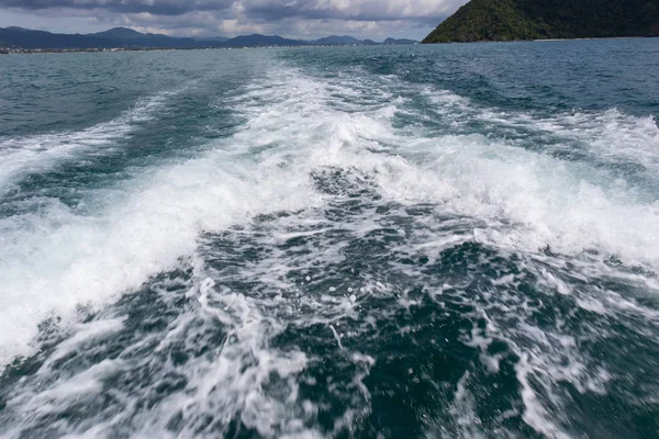 Sea view in yacht cruise at Phuket, Thailand — Stock Photo, Image