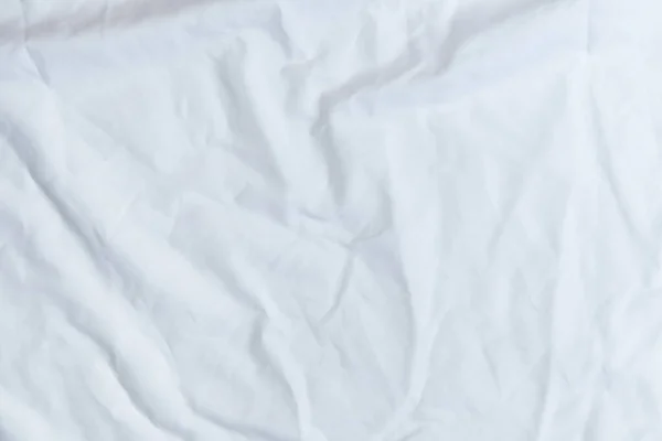 Фон текстуры старой белой грязной рубашки морщины — стоковое фото