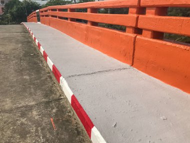 Tayland Kanalı 'ndaki beton köprü
