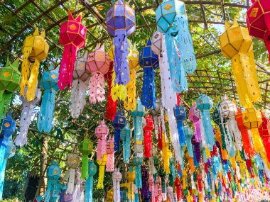 Chaing rai, Tayland 'da Fener Festivali veya Yee Peng Festivali