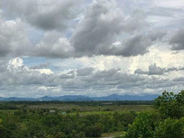 outdoor Sky and cloud view from mountain