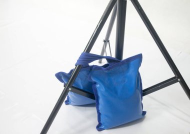 Sand Bags for Studio Light Stand on white background