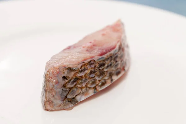 Κοντά Νείλος κρέας τιάπια, κομμένα σε κομμάτια — Φωτογραφία Αρχείου