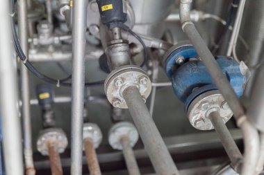 metallic pipe system of textile factory at thailand