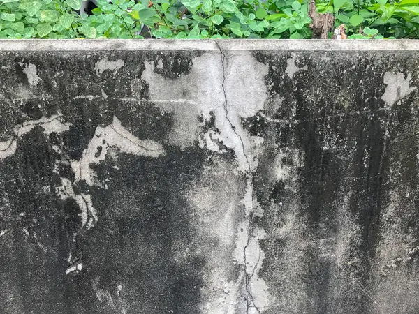 Extérieur vieux mur de béton texture arrière-plan en Thaïlande — Photo