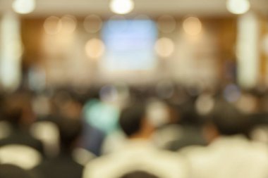 Bulanık Konferans Salonu Seminer Odası arkaplanı