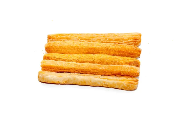 Corn cheese stick isolated on white background — Stock Photo, Image