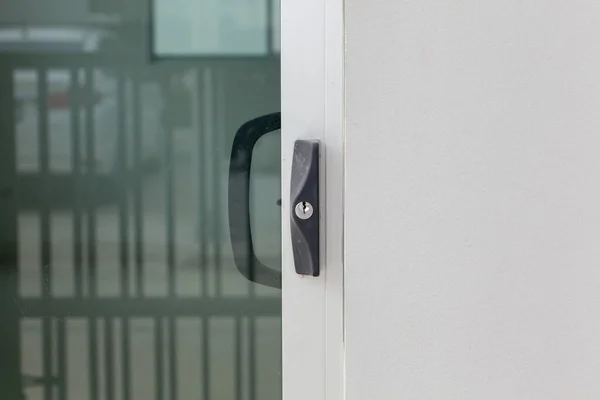 Door handle of the modern house at thailand — 스톡 사진