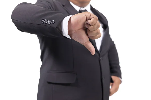 Businessman In a Suit unlike hand — Stock Photo, Image