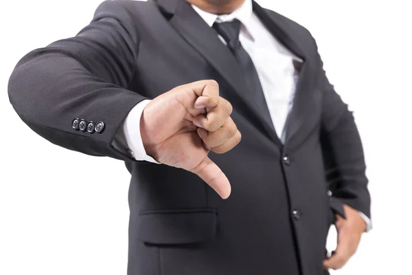 Businessman In a Suit unlike hand — Stock Photo, Image