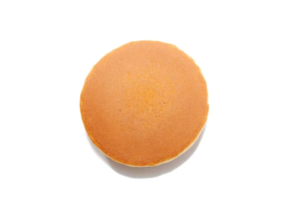 Close up of Dorayaki (Japanese Red Bean Pancakes) on white background — Stok Foto