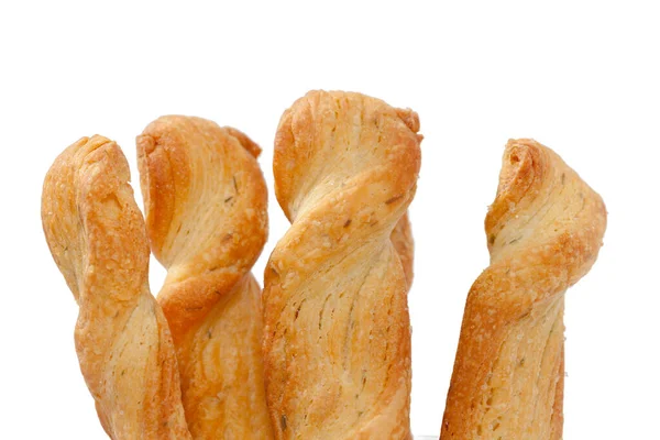 Zár a kenyérrúd zsákban — Stock Fotó