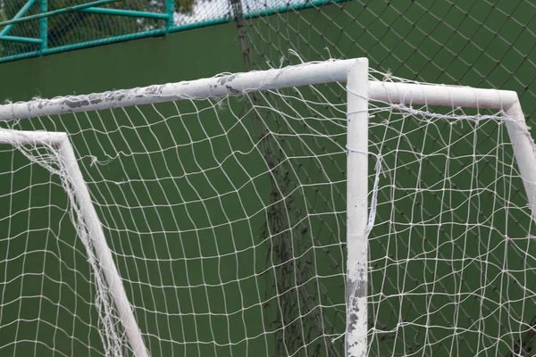 Cancha de futsal al aire libre en día soleado en Tailandia —  Fotos de Stock