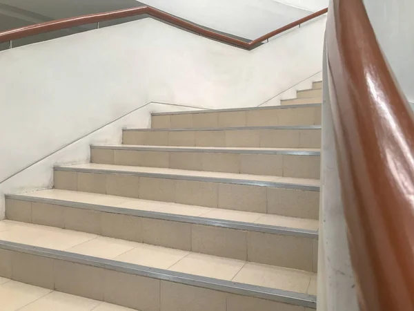 Big stair step of the modern building — 스톡 사진