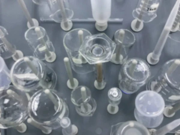 Close up of laboratory equipment on the table — 스톡 사진