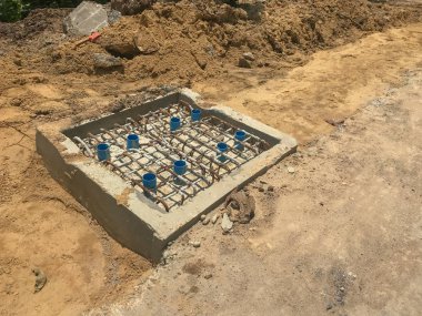 Tayland 'da yol veya patika inşaatı devam ediyor.