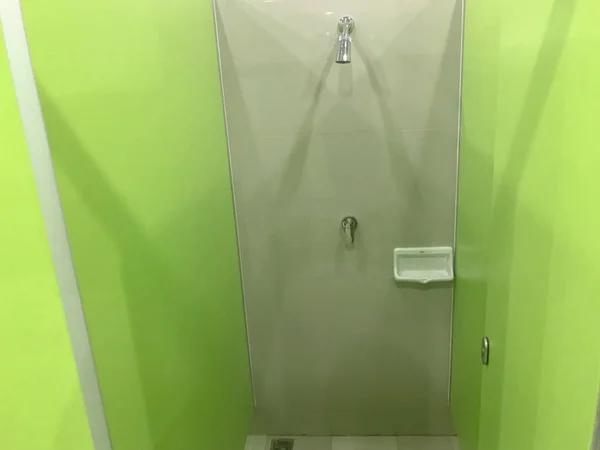 Public indoor restroom or toilet in thailand — ストック写真