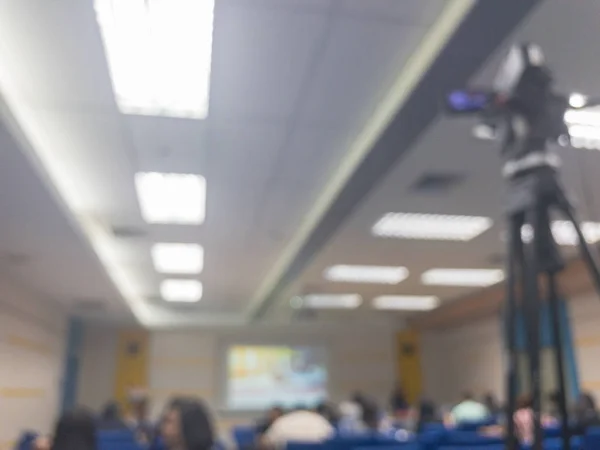 Borrosa de la cámara de vídeo en la sala de reuniones —  Fotos de Stock