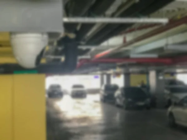 Telecamera cctv installata sul parcheggio — Foto Stock