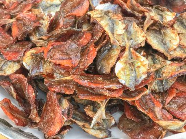 Tayland 'ın güneyindeki yerel küçük balıklar