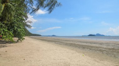 Tayland 'ın Pak Meng Beach Trang eyaletinde güvenlik kamerası var.