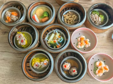 Bambu vapur, Çin Mutfağı dim sum