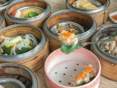 Bambu vapur, Çin Mutfağı dim sum