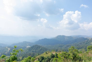Tayland ve Myanmar sınırı Kanchanaburi, Tayland 'da Mitraphap Yolu Geçidi